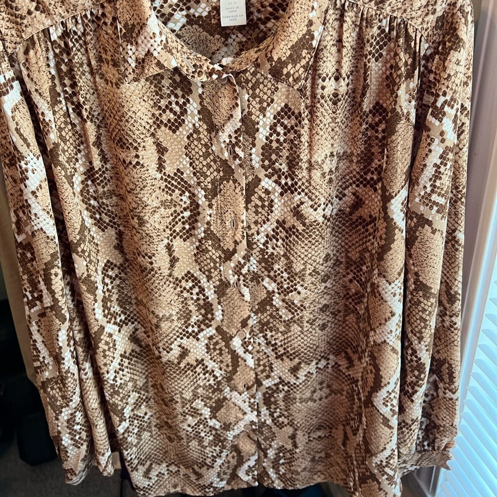 Button Up Blouse